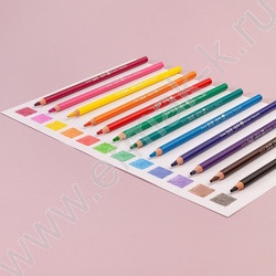 Карандаши пластиковые 12цв Kawall Animals 4вида | Фото 8