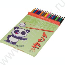 Карандаши пластиковые 18цв Kawall Animals 4вида | Фото 3