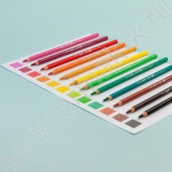 Карандаши пластиковые 18цв Kawall Animals 4вида | Фото 8