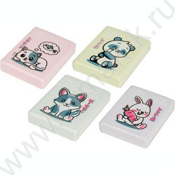Ластик HappyGraphix Kawall animals ассорти | Фото 1