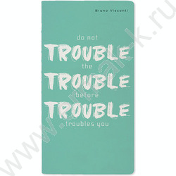 Блокнот  30л А6 "Trouble" 70 г/м2 бежевая бумага | Фото 1