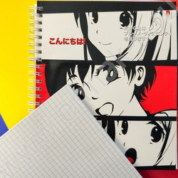 Тетрадь  96л А5+ клетка/спираль "Manga Anime" ассорти | Фото 8