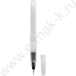 Маркер акварельный /набор  12цв + 1 кисть Water Brush/ наконечник-кисть из нейлона, 0,5мм ло 4мм | Фото 3