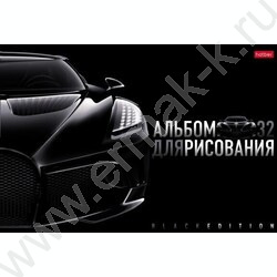 Альбом д/рисования 32л "Black Edition" /глянц.лам./ 5видов | Фото 2