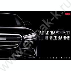 Альбом д/рисования 32л "Black Edition" /глянц.лам./ 5видов | Фото 4