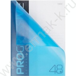 Тетрадь  48л А4 клетка/пл.обл. "PROGRESSIVE Синяя" | Фото 4