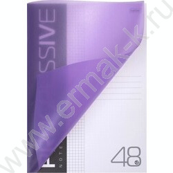 Тетрадь  48л А4 клетка/пл.обл. "PROGRESSIVE Фиолетовая" | Фото 3