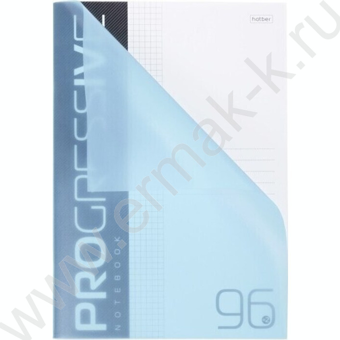 Тетрадь  96л А4 клетка/пл.обл. "PROGRESSIVE Бирюзовая" | Фото 2