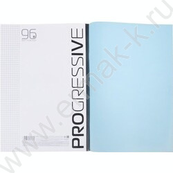Тетрадь  96л А4 клетка/пл.обл. "PROGRESSIVE Бирюзовая" | Фото 4