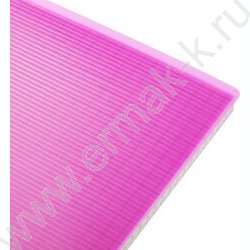 Тетрадь  80л клетка/спираль/пластик.обл. "LINE NEON Розовая" | Фото 2