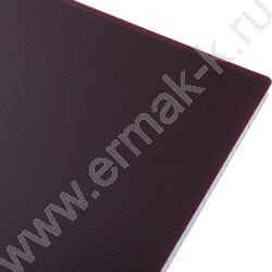 Тетрадь  80л клетка/спираль/пластик.обл. "VELVET  Бордо" | Фото 3