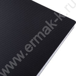 Тетрадь  80л клетка/спираль/пластик.обл. "VELVET  Черная" | Фото 3