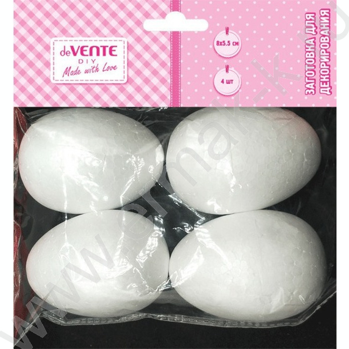 Пенопластовые фигурки Эллипсы   80*55мм/4шт | Фото 1