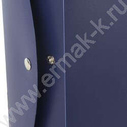 Короб архивный 330*245  70мм, пластик, разборный, до 750 листов, синий, 0,7мм | Фото 5