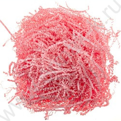 Бумажный наполнитель Пастель розовый  50г ширина 3 мм | Фото 1