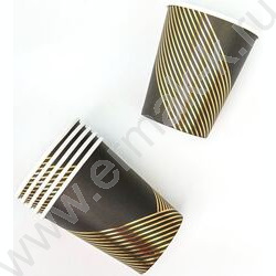 Стаканы бумажные 250мл/6шт Геометрия | Фото 3