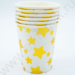 Стаканы бумажные 250мл/6шт Звездная вечеринка | Фото 2