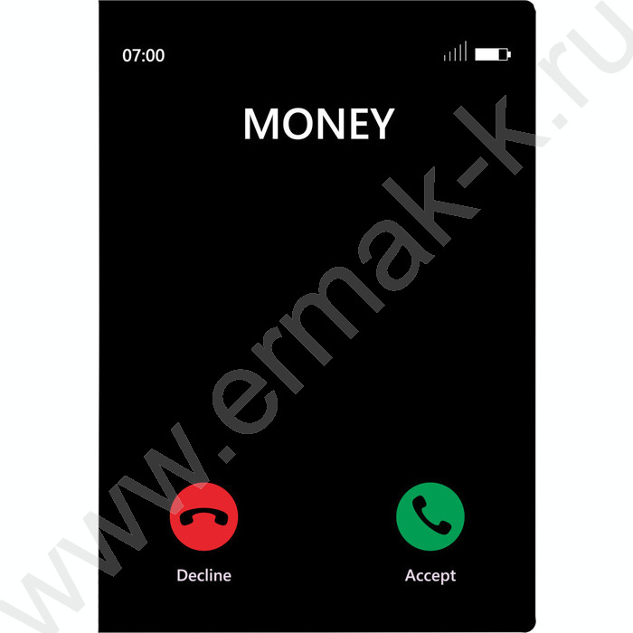 Обложка д/паспорта ПВХ "Money" | Фото 1