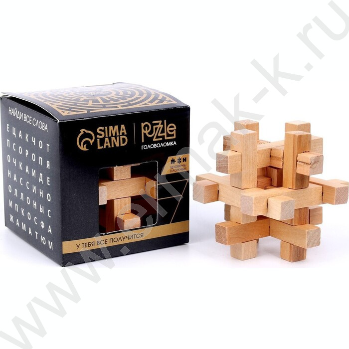 Игра Головоломка Игры разума Сложный крест | Фото 2