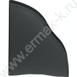 Лоток вертикальный литой "Дельта" /черный /ширина 85мм | Фото 3