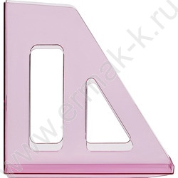Лоток вертикальный литой "Актив" /тонированный розовый /ширина 70мм | Фото 1