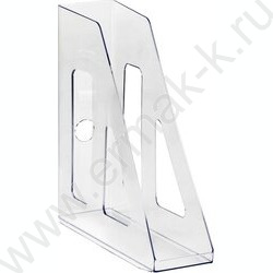 Лоток вертикальный литой "Актив" /прозрачный /ширина 70мм | Фото 1