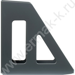 Лоток вертикальный литой "Актив" /серый /ширина 70мм | Фото 2