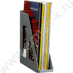 Лоток вертикальный литой "Актив" /серый /ширина 70мм | Фото 3