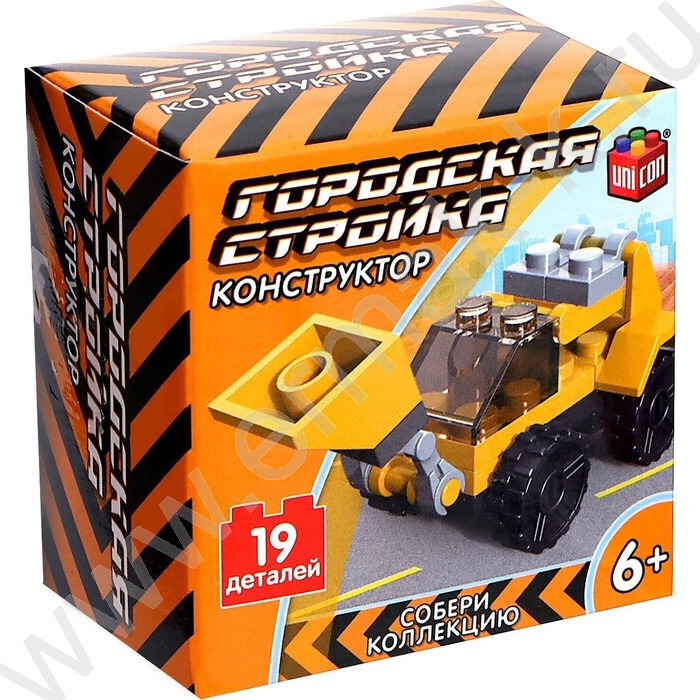 Конструктор Стройка "Погрузчик" 19 деталей | Фото 2