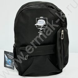 Рюкзак 43*30*13  /1отд. 1 карман, пенал /черный | Фото 1