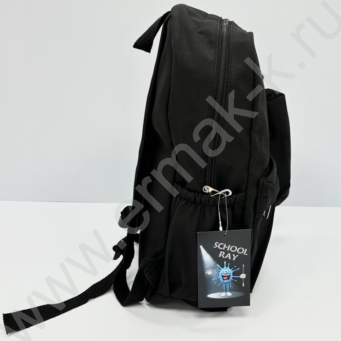 Рюкзак 43*30*13  /1отд. 1 карман, пенал /черный | Фото 2