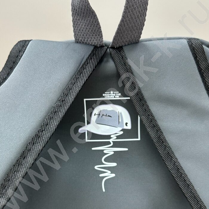 Рюкзак 43*30*13  /1отд. 1 карман, пенал /серый | Фото 6