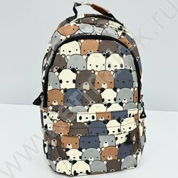 Рюкзак 44*30*13  "Медведи" /2отд. 1карман | Фото 1