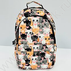 Рюкзак 44*30*13  "Коты" /2отд. 1карман | Фото 1