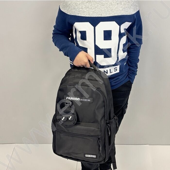 Рюкзак 50*30*20 /2отд. 1карман /черный | Фото 5