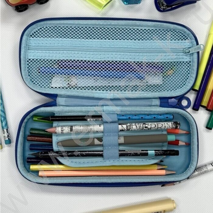 Пенал б/наполн. 1молния "Big Truck" 3D /пластик EVA /ассорти | Фото 3