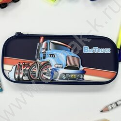 Пенал б/наполн. 1молния "Big Truck" 3D /пластик EVA /ассорти | Фото 4