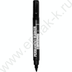 Маркер перм. /черный/ 4,6мм косой | Фото 1