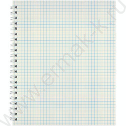 Тетрадь  96л А5+ клетка/спираль "Blueprint" ассорти | Фото 6