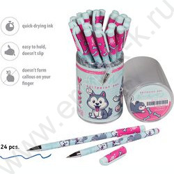 Ручка шар HappyWrite.KAWAII ANIMALS.Щеночек 0,5мм | Фото 4