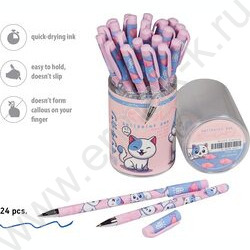 Ручка шар HappyWrite.KAWAII ANIMALS.Котенок 0,5мм | Фото 5