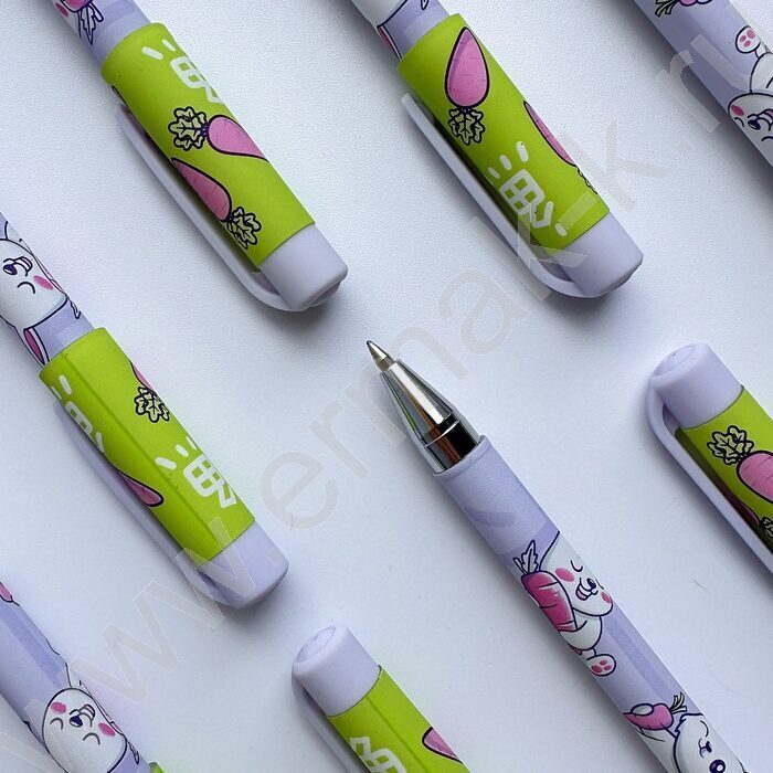 Ручка шар HappyWrite.KAWAII ANIMALS.Зайчик 0,5мм | Фото 7