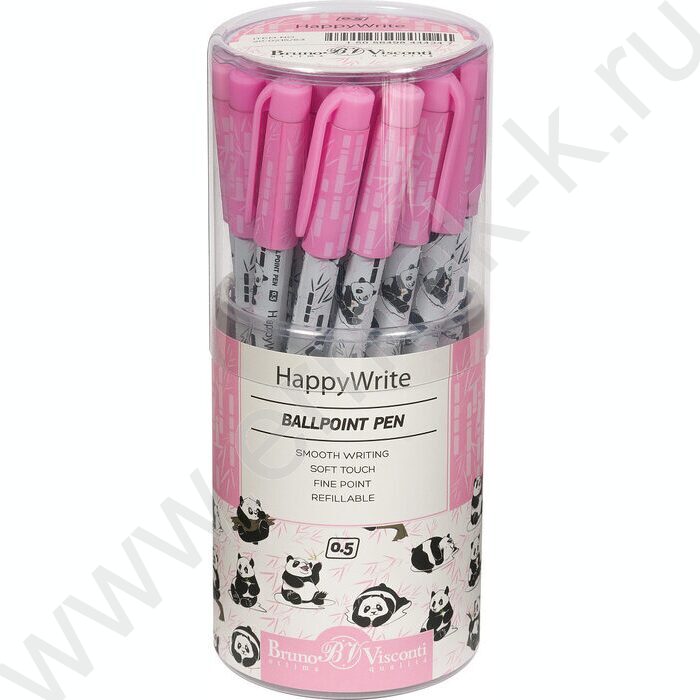 Ручка шар HappyWrite.Панды 0,5мм | Фото 5