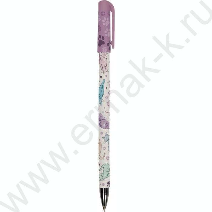 Ручка шар HappyWrite.Кошки 0,5мм | Фото 1