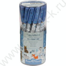 Ручка шар HappyWrite.Собаки 0,5мм | Фото 5
