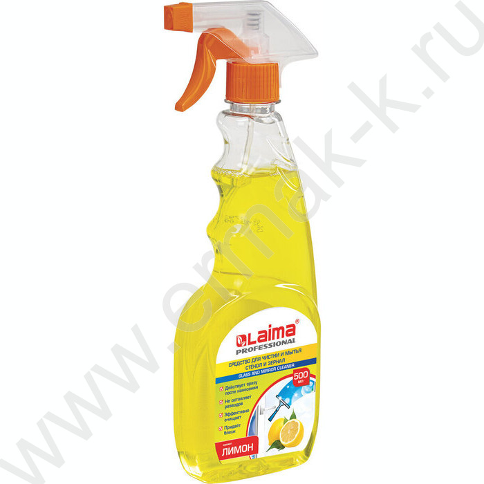 Средство для стекол  500мл "PROFESSIONAL" с лимоном /с курком | Фото 1