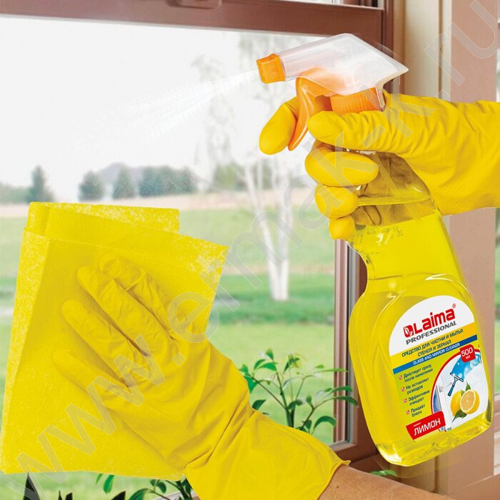 Средство для стекол  500мл "PROFESSIONAL" с лимоном /с курком | Фото 5