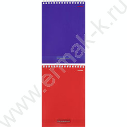 Блокнот  60л А5 спираль "Для конференций" ассорти | Фото 1