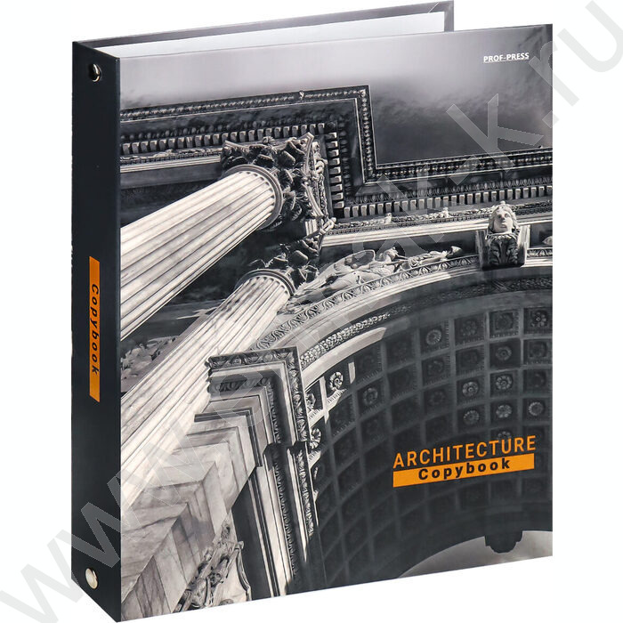 Тетрадь  80л клетка/кольца "Величественные архитектуры" | Фото 2