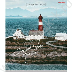 Тетрадь  48л клетка "Воодушевляющие пейзажи" ассорти | Фото 2